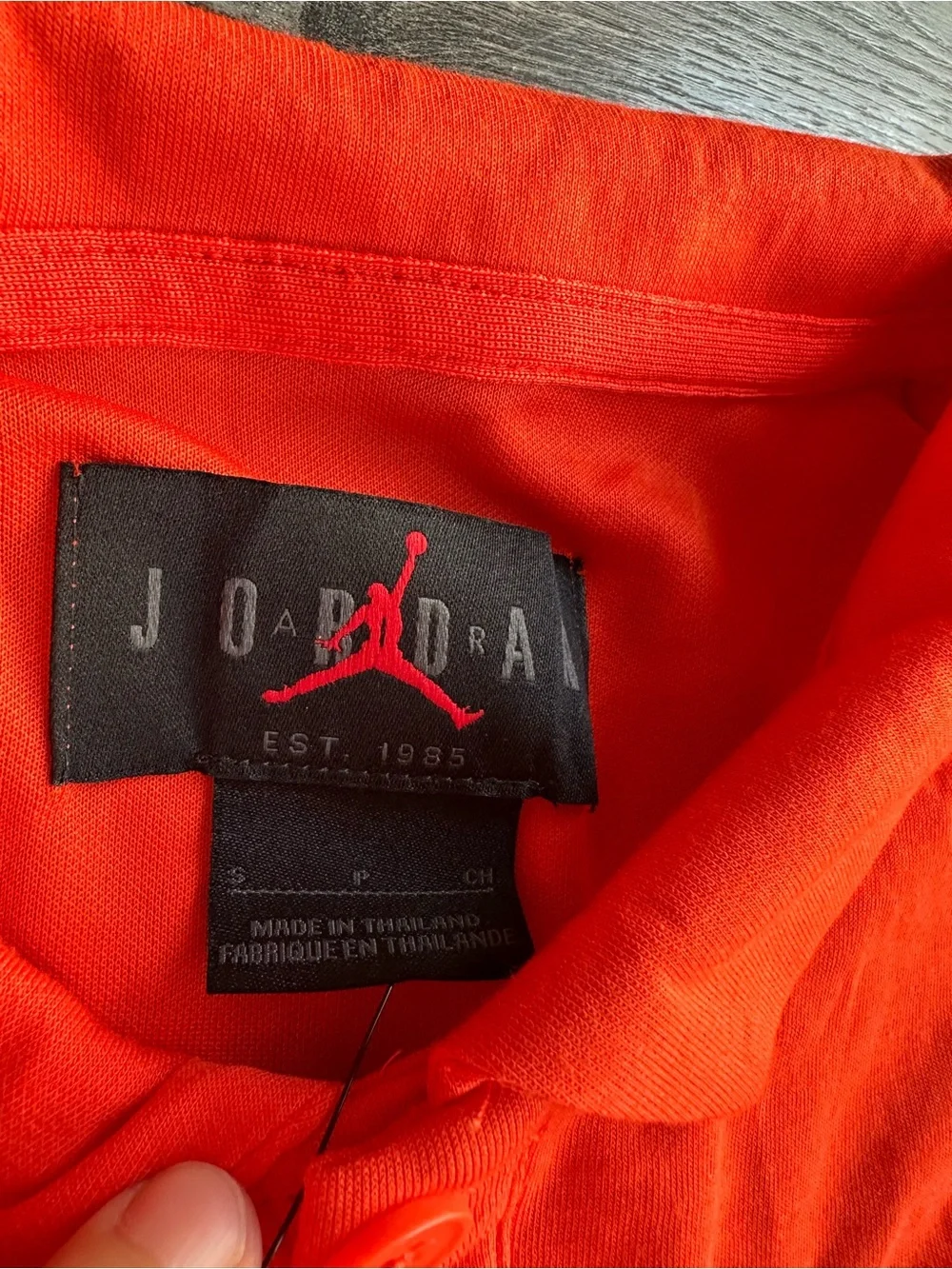 Jordan bold orange